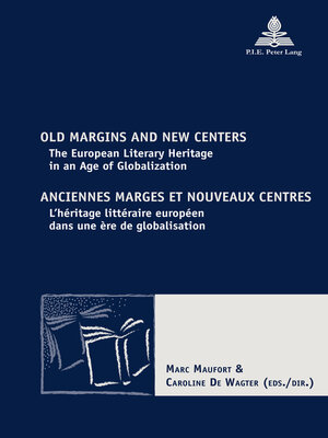 cover image of Old Margins and New Centers / Anciennes marges et nouveaux centres